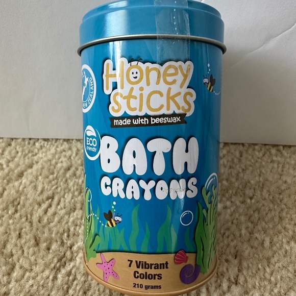 Honeysticks Bath Bundle Color Drops and Bath Crayons - Picture 2 of 5